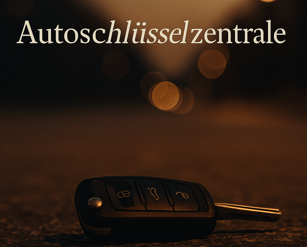 Autoschlüssel verloren